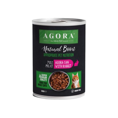 Agora Cat Can Adult (Nyúl) - 200 g