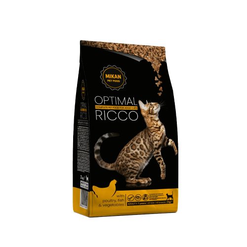 Mikan Cat Optimal (Baromfi & Hal & Zöldségek) - 2 kg