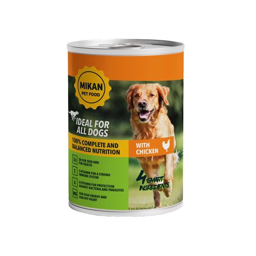 Mikan Konzerv Kutyáknak (Baromfi) - 1240 g