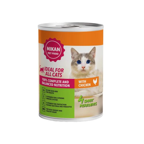 Mikan Konzerv Macskáknak (Baromfi) - 415 g