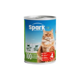 Spark Konzerv Macskáknak (Marha) - 415 g