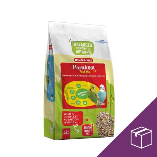 King's Mix Parakeet Food Mix - 5 x 800 g (Dobozos)