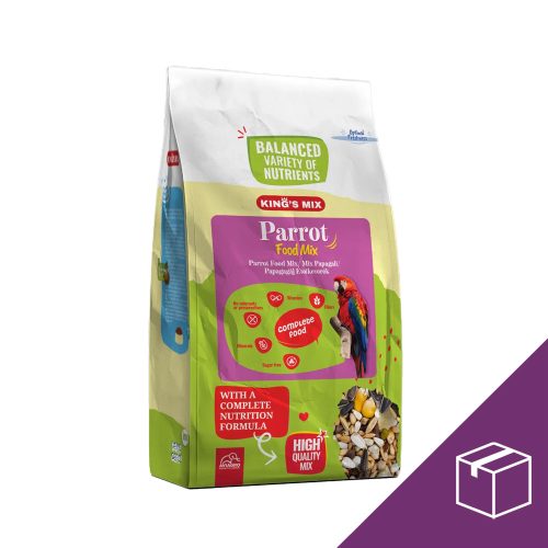 King's Mix Parrot Food Mix - 5 x 800 g (Dobozos)