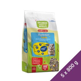   King's Mix Hörcsögeledel (Hamster Food Mix) - 5x800 g (Dobozos)