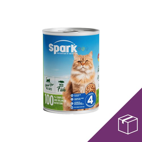 Spark Cat Can (Hal) - 24 x 415 g (Dobozos)