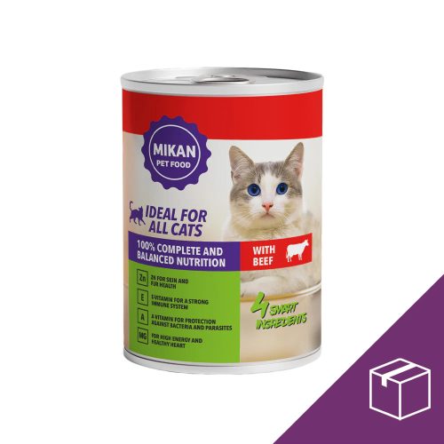 Mikan Cat Can (Marha) - 24 x 415 g (Dobozos)