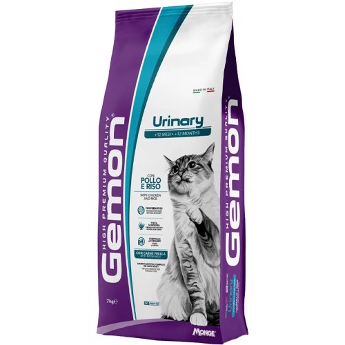 Gemon Urinary Száraz Macskatáp (Csirke és Rizs) - 7 kg