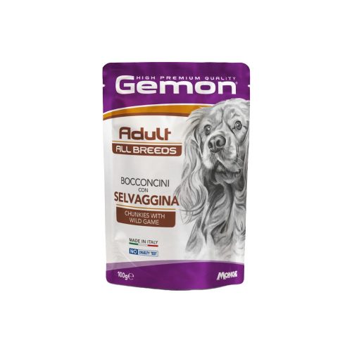 Gemon Chunkies Adult Alutasakos Kutyaeledel (Vad) - 100 g