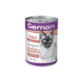 Gemon Adult Konzerv Macskáknak (Lazac és Garnéla) - 415 g