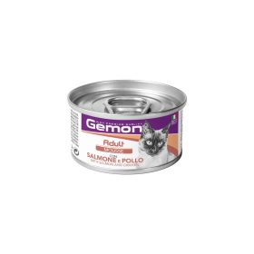 Gemon Mousse Adult Macskaeledel (Lazac és Csirke) - 85 g