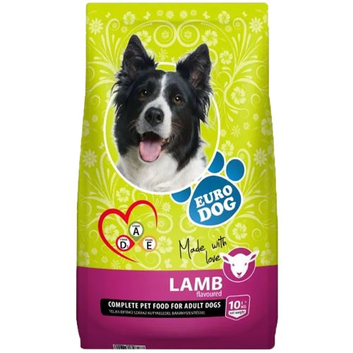Euro Dog Száraz Kutyatáp (Bárány) - 10 kg