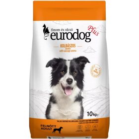 Euro Dog Plus Száraz Kutyatáp (Kolbászos) - 10 kg