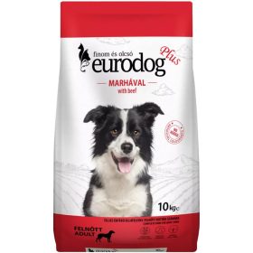 Euro Dog Plus Száraz Kutyatáp (Marha) - 10 kg