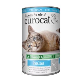 Euro Cat Konzerv Macskáknak (Hal) - 415 g
