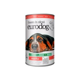 Euro Dog Konzerv Kutyáknak (Marha) - 415 g