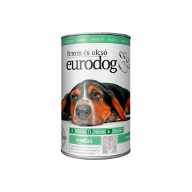 Euro Dog Konzerv Kutyáknak (Vad) - 415 g